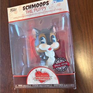 Funko Schmoops The Puppy Vinyl Figure - Black, White, Brown